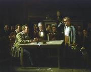 George Caleb Bingham The Puzzled Witness oil painting reproduction